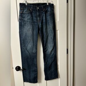 Levi's 515 Classic Indigo Straight‎ Jeans lightweight 33X30